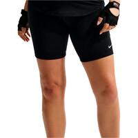 Nike pantalones y mallas cortas fitness mujer W NK (M) DF ONE HR 8IN SHORT vista frontal