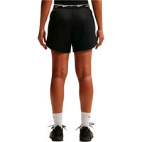 Nike pantalones y mallas cortas fitness mujer W NK ONE ATK DF MR 4IN SHORT vista trasera