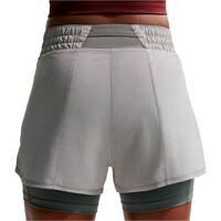 Nike pantalones y mallas cortas fitness mujer W NK ONE DF HR 3IN 2N1 SHORT vista detalle