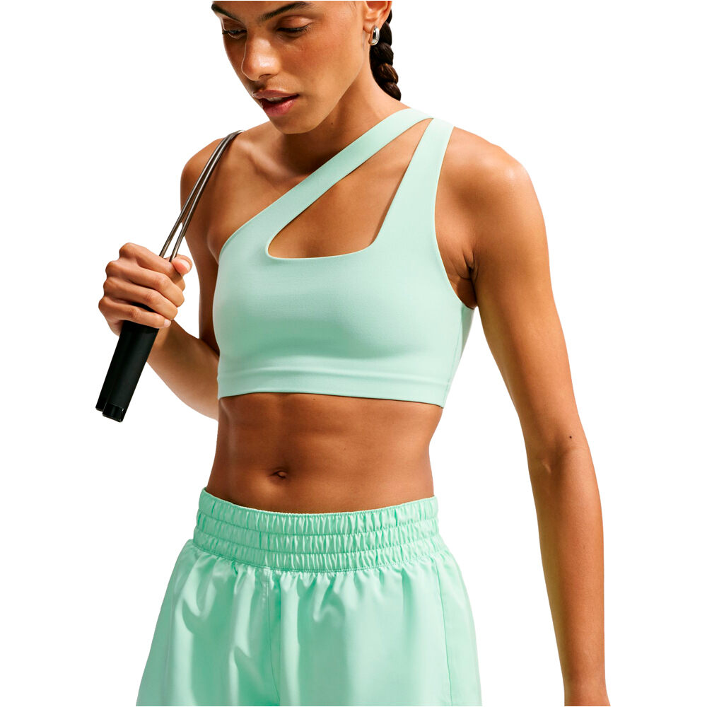 Nike pantalones y mallas cortas fitness mujer W NK ONE DF MR 3IN 2N1 SHORT 04