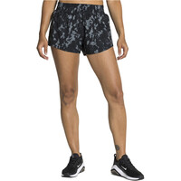 Nike pantalones y mallas cortas fitness mujer W NK ONE DF MR 3IN BR SHRT AOP vista frontal