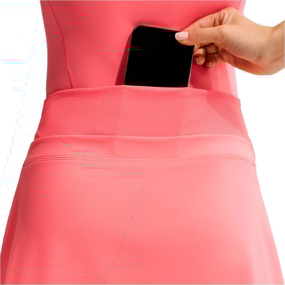 Nike pantalones y mallas cortas fitness mujer W NK ONE DF SKIRT CPSL B vista detalle