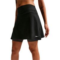 Nike pantalones y mallas cortas fitness mujer W NK ONE DF SKIRT CPSL B vista frontal