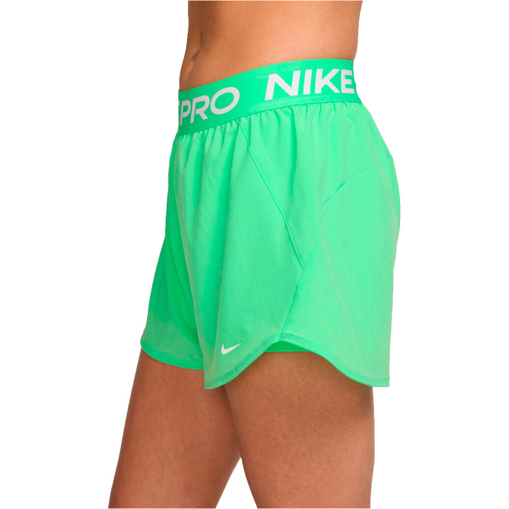 Nike pantalones y mallas cortas fitness mujer W NP 2IN1 SHORT vista detalle