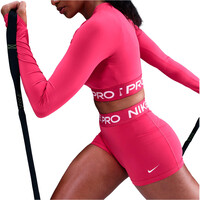Nike pantalones y mallas cortas fitness mujer W NP 365 SHORT 3IN 04