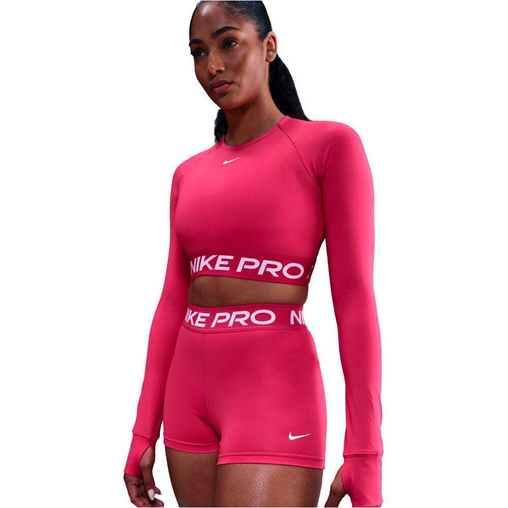 Nike pantalones y mallas cortas fitness mujer W NP 365 SHORT 3IN vista detalle