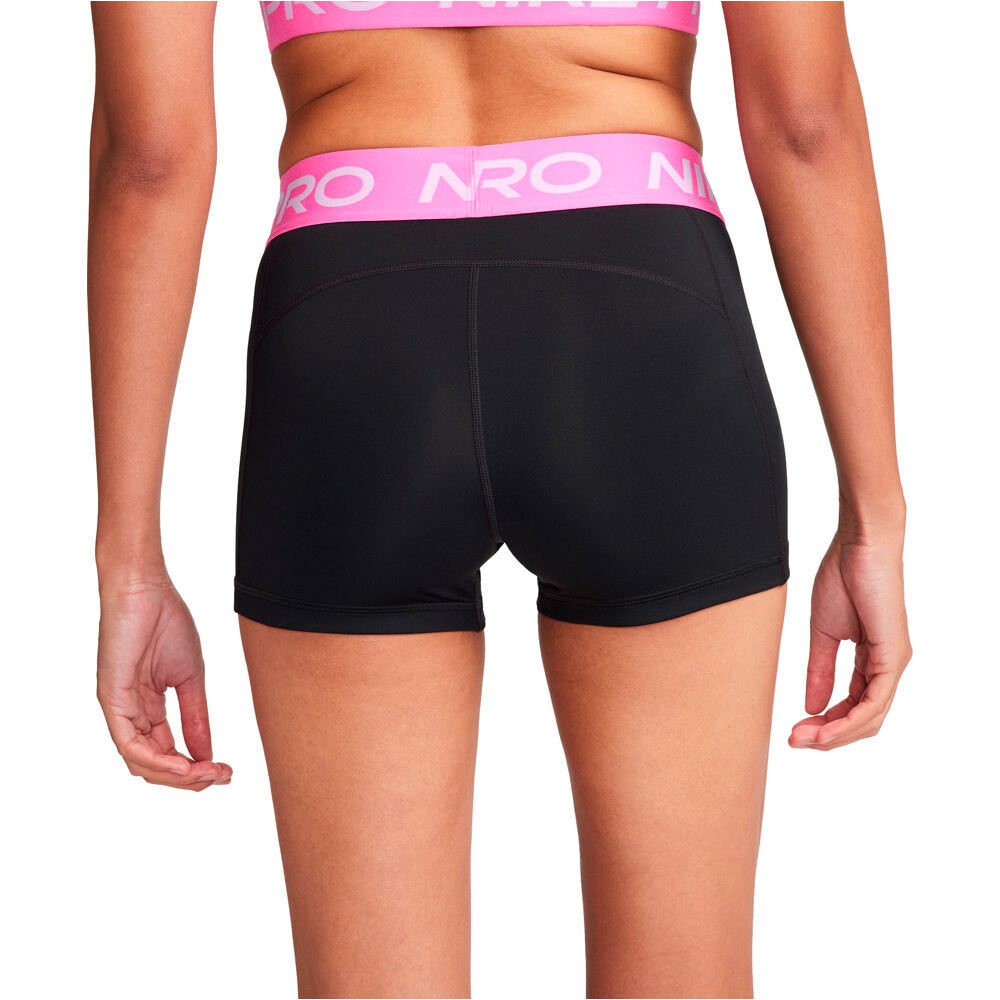 Nike pantalones y mallas cortas fitness mujer W NP 365 SHORT 3IN vista trasera