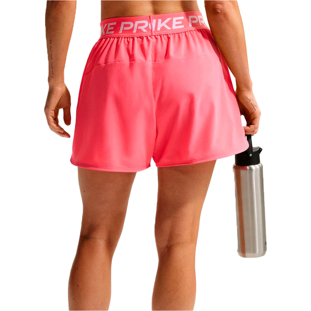 Nike pantalones y mallas cortas fitness mujer W NP DF 365 3IN SHORT WVN vista trasera