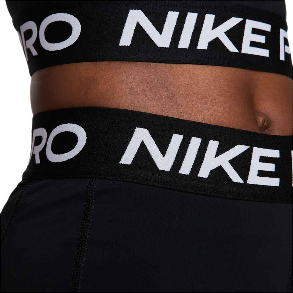 Nike pantalones y mallas cortas fitness mujer W NP DF 365 MR 3IN LPP SHORT 03