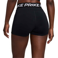 Nike pantalones y mallas cortas fitness mujer W NP DF 365 MR 3IN LPP SHORT vista trasera