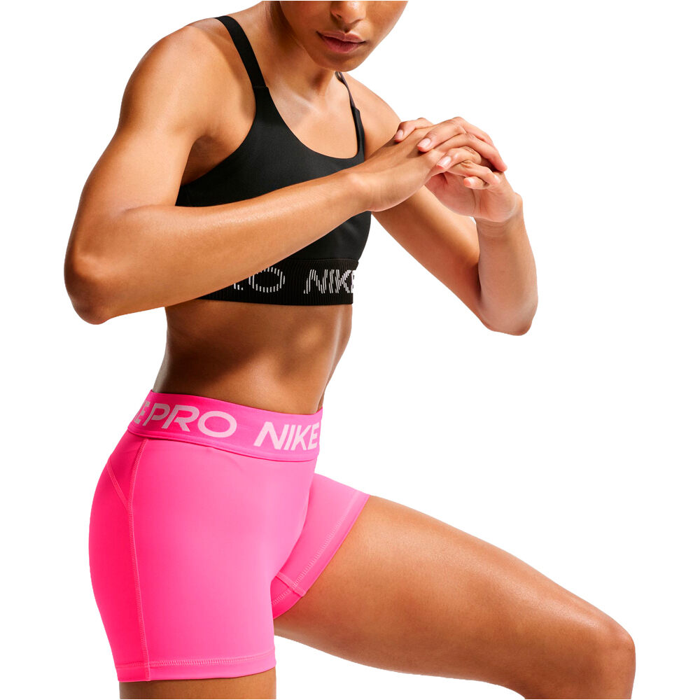 Nike pantalones y mallas cortas fitness mujer W NP DF 365 MR 3IN SHORT USM 03