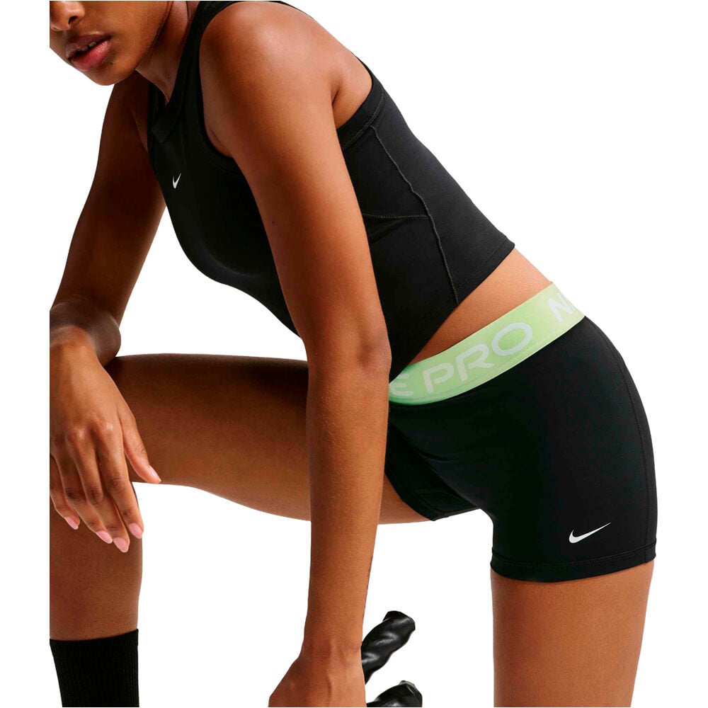 Nike pantalones y mallas cortas fitness mujer W NP DF 365 MR 3IN SHORT USM 04