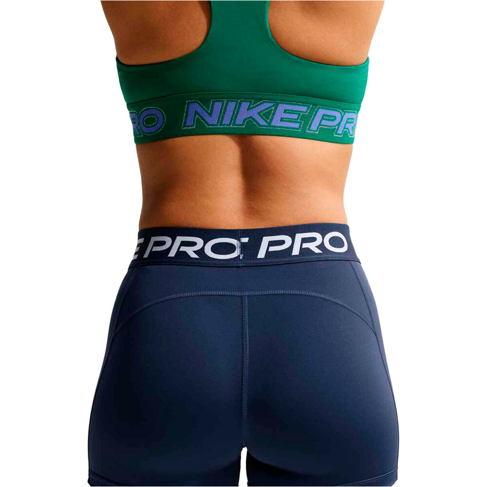 Nike pantalones y mallas cortas fitness mujer W NP DF 365 MR 3IN SHORT USM MN 03