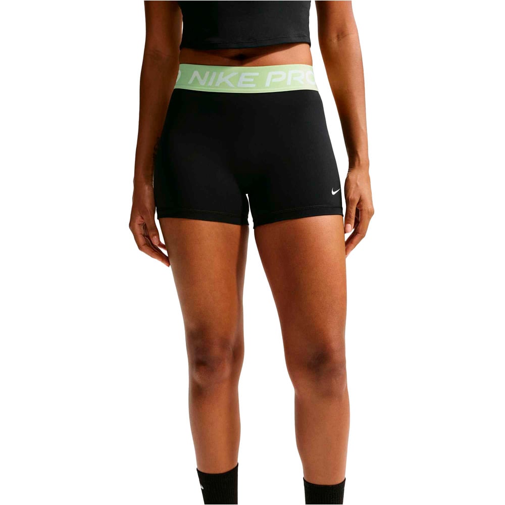 Nike pantalones y mallas cortas fitness mujer W NP DF 365 MR 3IN SHORT USM vista detalle