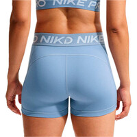 Nike pantalones y mallas cortas fitness mujer W NP DF 365 MR 3IN SHORT USM vista trasera