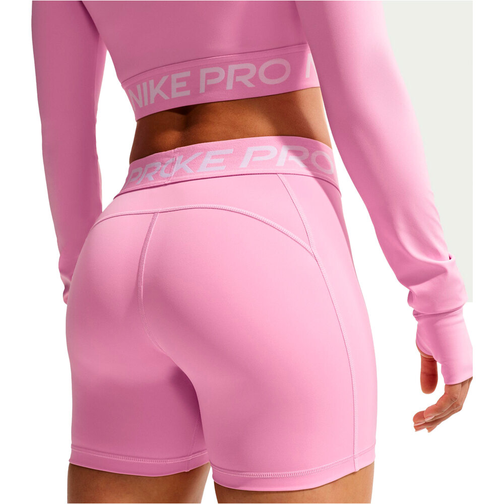 Nike pantalones y mallas cortas fitness mujer W NP DF 365 MR 5IN SHORT USM vista detalle