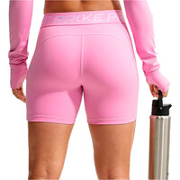Nike pantalones y mallas cortas fitness mujer W NP DF 365 MR 5IN SHORT USM vista trasera