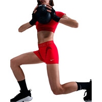 Nike pantalones y mallas cortas fitness mujer W NP DF MR 3IN SHORT TT GRX 03