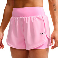 Nike pantalones y mallas cortas fitness mujer W NP DF SCULPT 2N1 3IN HR SHRT vista detalle
