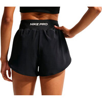 Nike pantalones y mallas cortas fitness mujer W NP DF SCULPT 2N1 3IN HR SHRT vista trasera