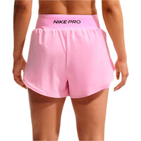 Nike pantalones y mallas cortas fitness mujer W NP DF SCULPT 2N1 3IN HR SHRT vista trasera
