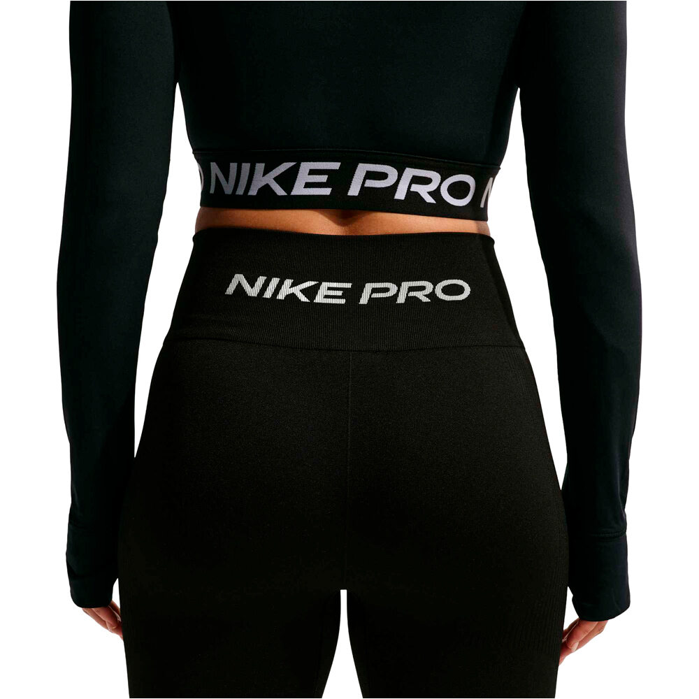 Nike pantalones y mallas cortas fitness mujer W NP DF SMLS HR 5IN SHORT WT 03
