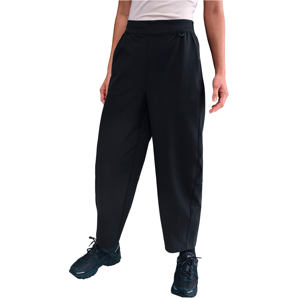 Nike pantalones y mallas largas fitness mujer W NK 24.7 DF HR BARREL PANT vista frontal