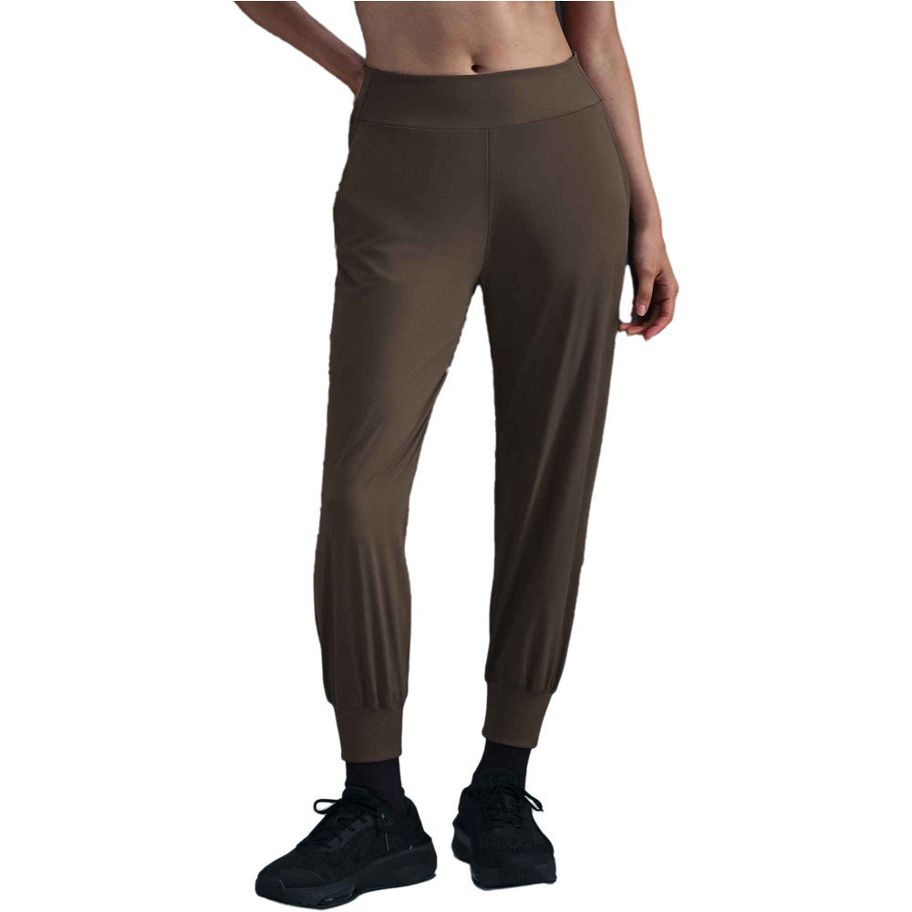 Nike pantalones y mallas largas fitness mujer W NK DF BLISS MR 7/8 JOGGER vista frontal
