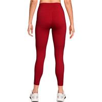 Nike pantalones y mallas largas fitness mujer W NK DF ONE HR 7/8 PKT TGHT vista trasera