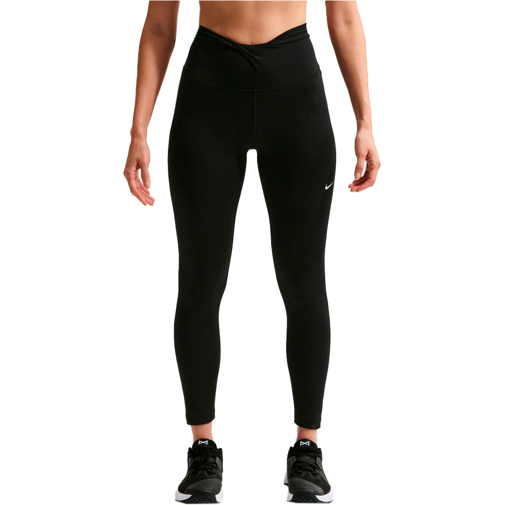Nike pantalones y mallas largas fitness mujer W NK DF ONE HR 7/8 TGHT CPSL A vista frontal