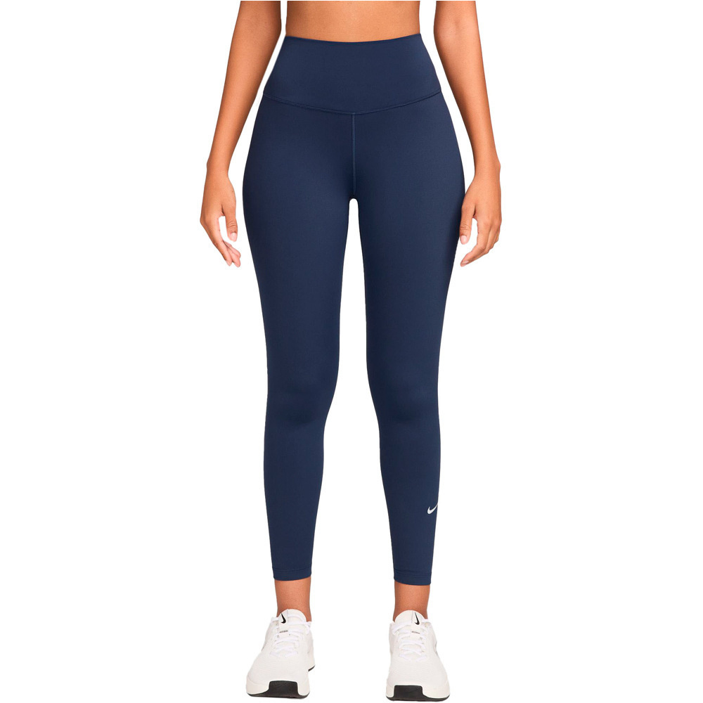 Nike pantalones y mallas largas fitness mujer W NK DF ONE HR 7/8 TIGHT vista frontal
