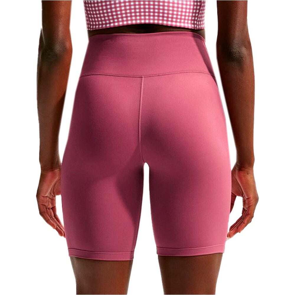 Nike pantalones y mallas largas fitness mujer W NK DF ONE HR 8 SHRT USEAM vista trasera