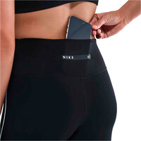 Nike pantalones y mallas largas fitness mujer W NK DF ONE HR TIGHT USM GLS vista trasera