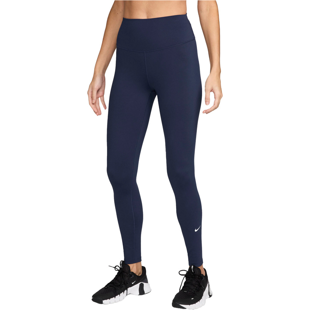 Nike pantalones y mallas largas fitness mujer W NK DF ONE HR TIGHT WT vista frontal