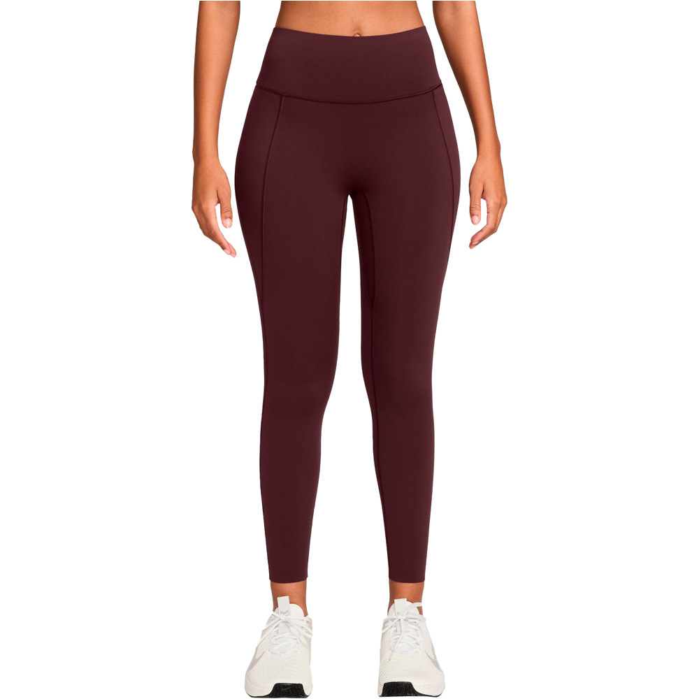 Nike pantalones y mallas largas fitness mujer W NK DF UNVRSA HR 7/8 TGHT PKT vista frontal