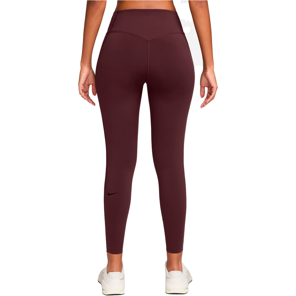 Nike pantalones y mallas largas fitness mujer W NK DF UNVRSA HR 7/8 TGHT PKT vista trasera
