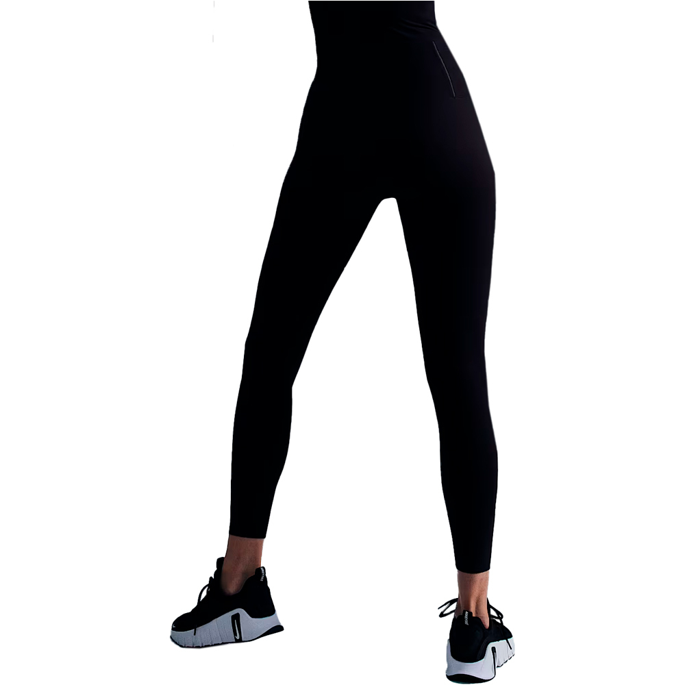 Nike pantalones y mallas largas fitness mujer W NK DF ZENVY HR 7/8 TGHT vista trasera