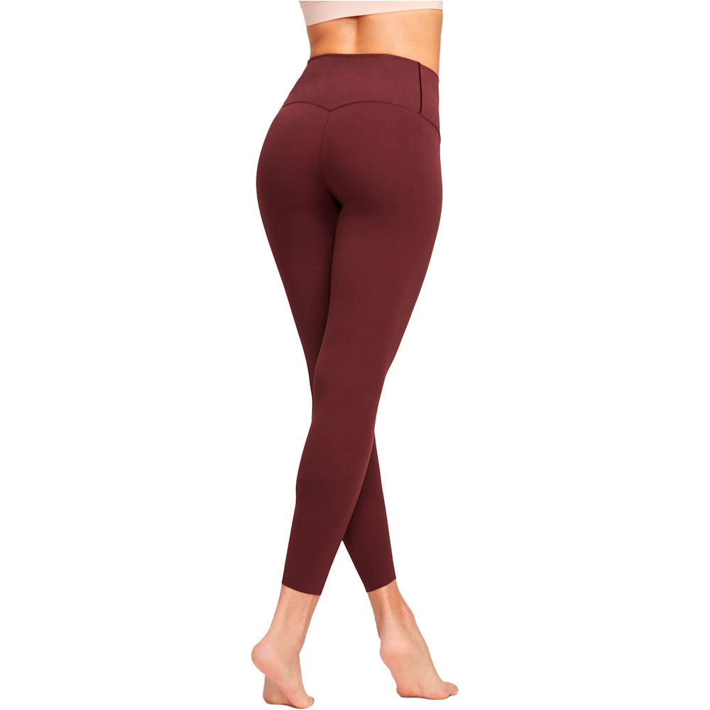 Nike pantalones y mallas largas fitness mujer W NK DF ZENVY HR 7/8 TGHT vista trasera