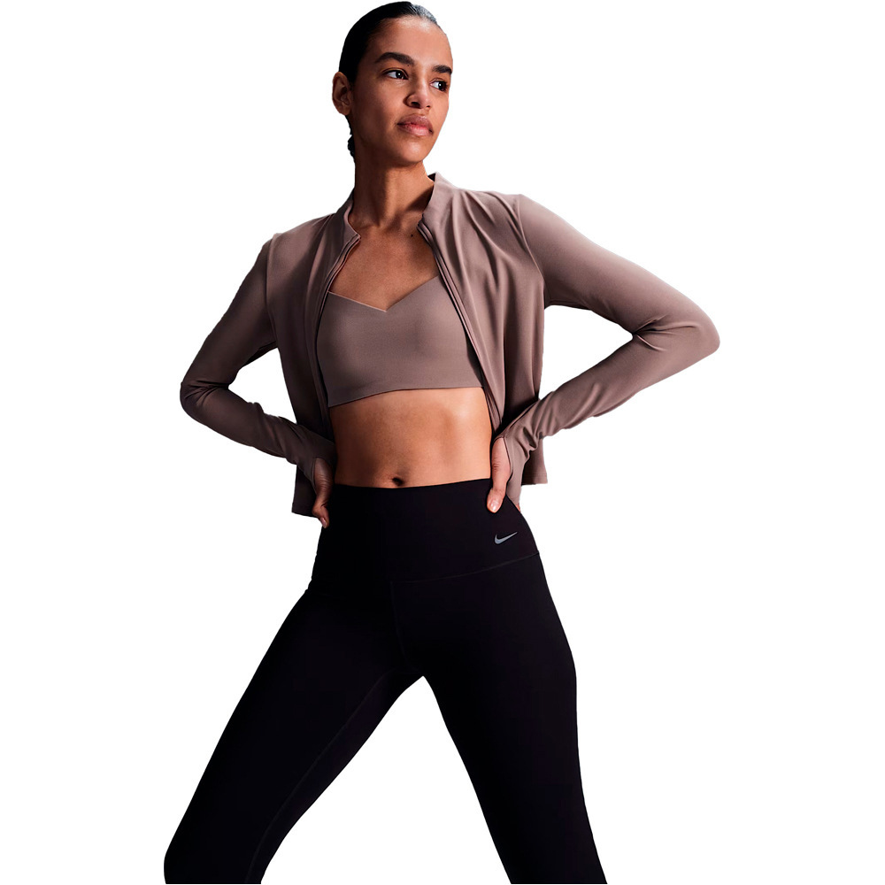 Nike pantalones y mallas largas fitness mujer W NK DF ZENVY HR FLARE 03