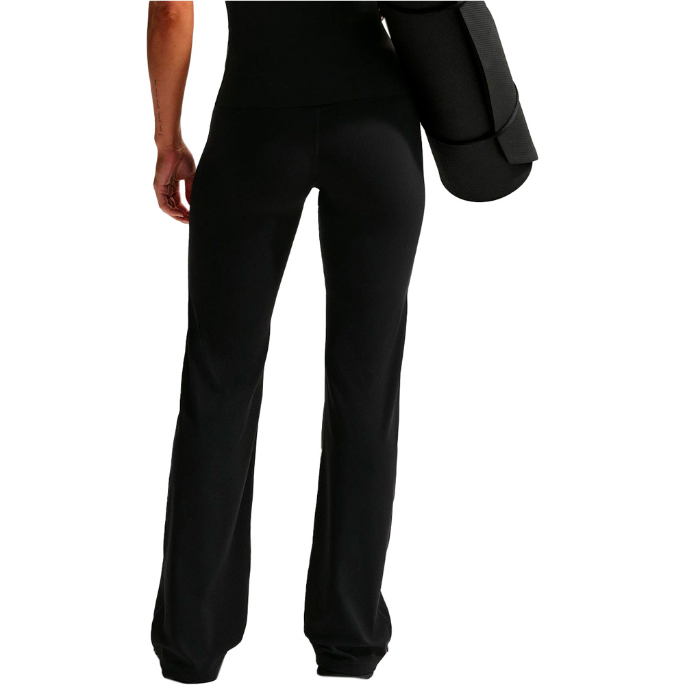 Nike pantalones y mallas largas fitness mujer W NK DF ZENVY HR FLARE USEAM vista trasera