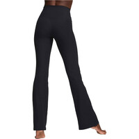 Nike pantalones y mallas largas fitness mujer W NK DF ZENVY HR FLARE WDE RIB vista trasera