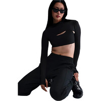 Nike pantalones y mallas largas fitness mujer W NK ETC DF MR JOGGER SOFT KNT vista detalle