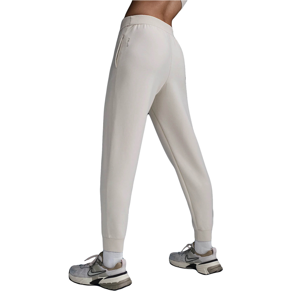 Nike pantalones y mallas largas fitness mujer W NK ETC DF MR JOGGER SOFT KNT vista trasera