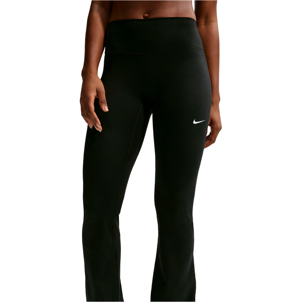 Nike pantalones y mallas largas fitness mujer W NK ONE DF HR TGHT FLRE USEAM vista detalle