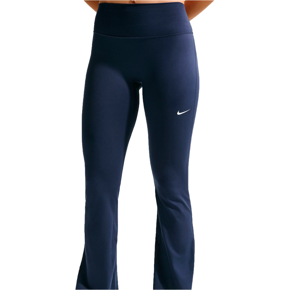 Nike pantalones y mallas largas fitness mujer W NK ONE DF HR TGHT FLRE USEAM vista detalle