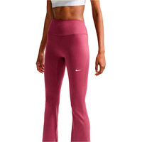Nike pantalones y mallas largas fitness mujer W NK ONE DF HR TGHT FLRE USEAM vista detalle