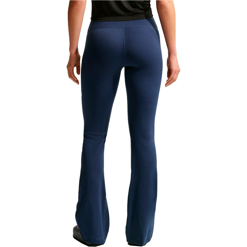 Nike pantalones y mallas largas fitness mujer W NK ONE DF HR TGHT FLRE USEAM vista trasera