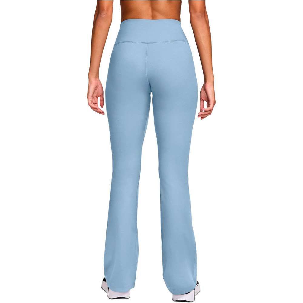 Nike pantalones y mallas largas fitness mujer W NK ONE DF HR TGHT FLRE USEAM vista trasera