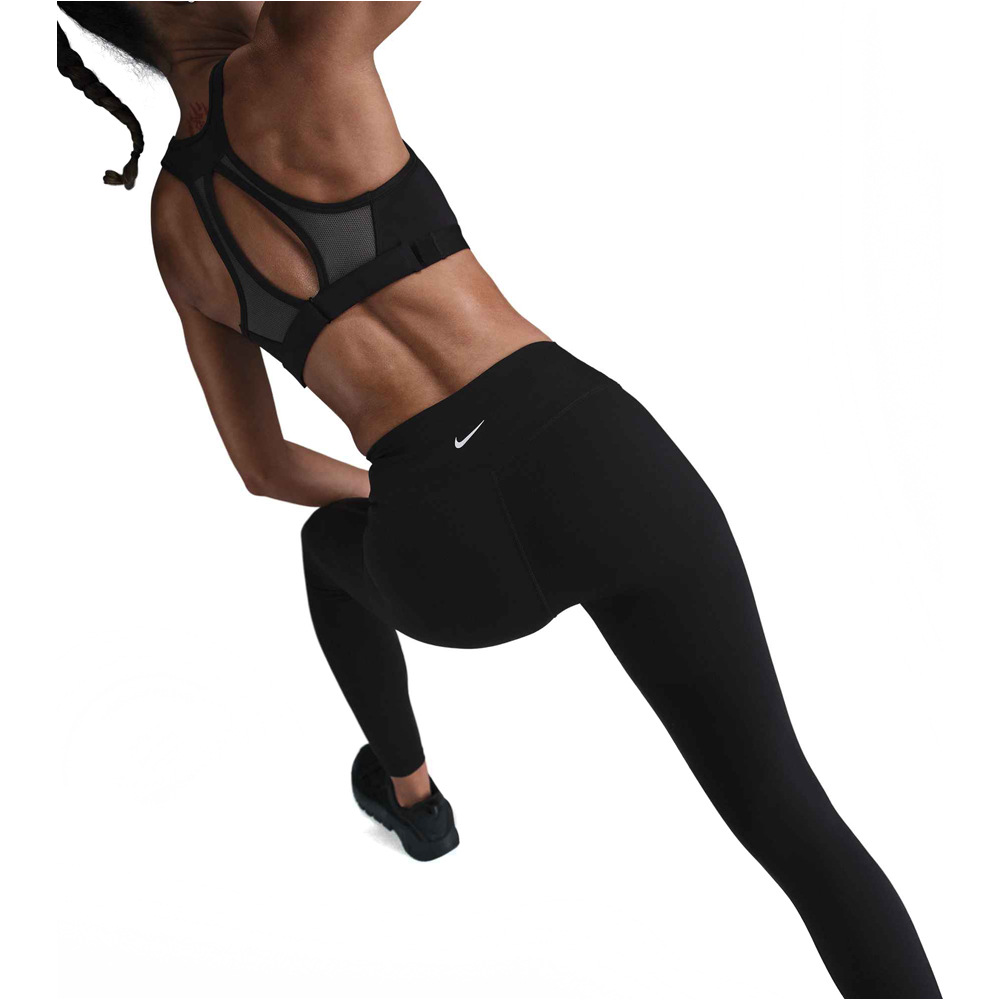 Nike pantalones y mallas largas fitness mujer W NK ONE DF HR TGHT GLS 03