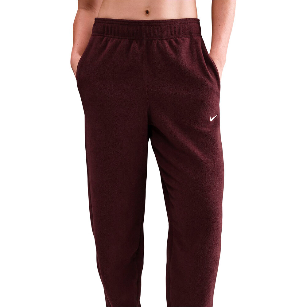 Nike pantalones y mallas largas fitness mujer W NK ONE TF PANT POLAR vista detalle